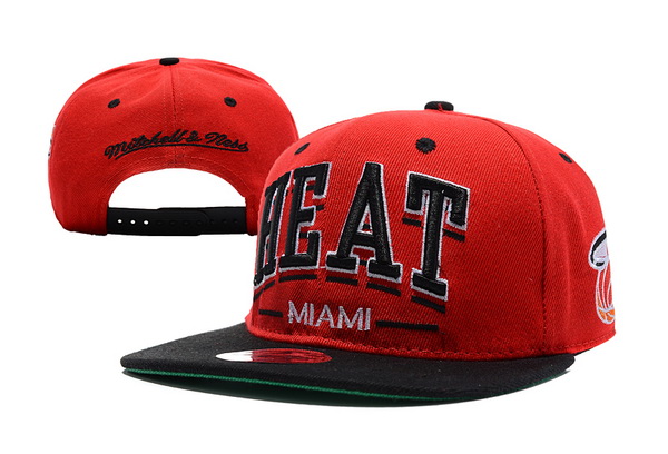 NBA Maimi Heat M&N Snapback Hat id31